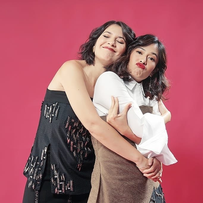 Hannah Al Rashid dan Dian Sastrowardoyo. (Instagram/@therealdisastr)