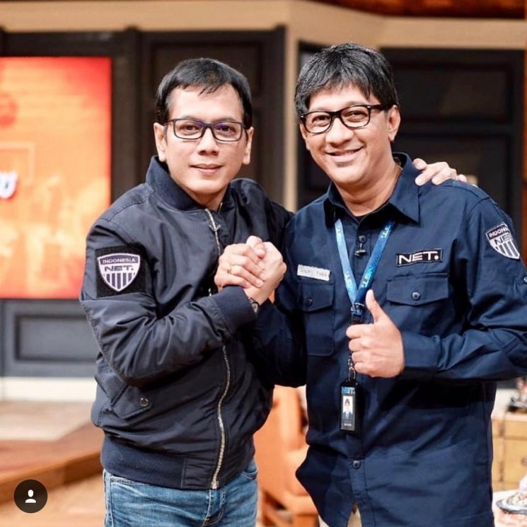 Andre Taulany parodikan gaya sederet seleb terkenal. (Instagram/@andreastaulany)