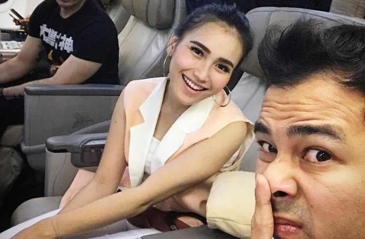 Raffi Ahmad, Ayu Ting Ting dan Beniqno. (Instagram/@raffinagita1717).