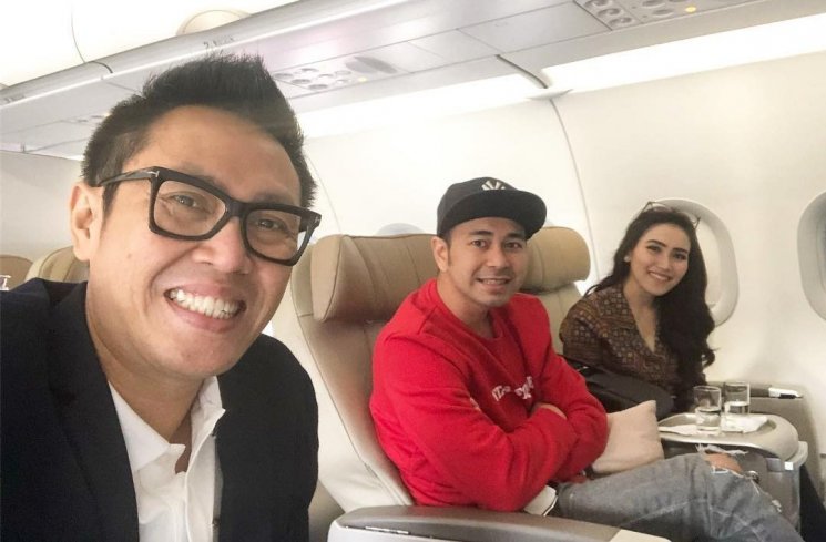 Eko Patrio, Raffi Ahmad dan Ayu Ting Ting. (Instagram/@ekopatriosuper)