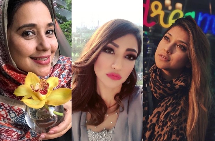 Ayu Azhari, Rahma Azhari, dan Sarah Azhari. (Kolase Instagram)