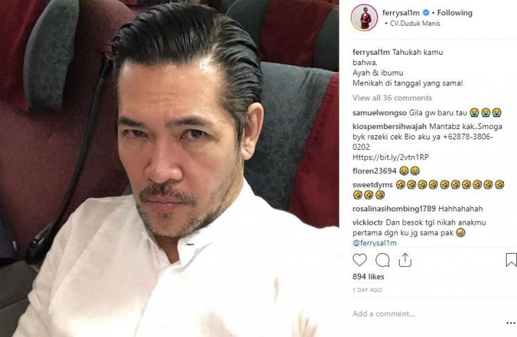 Ferry Salim. (Instagram/@ferrysal1m)
