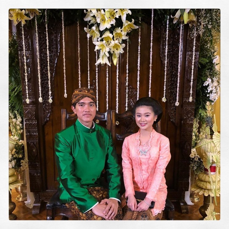 Kaesang dan Felicia. (Instagram/@kaesangp)