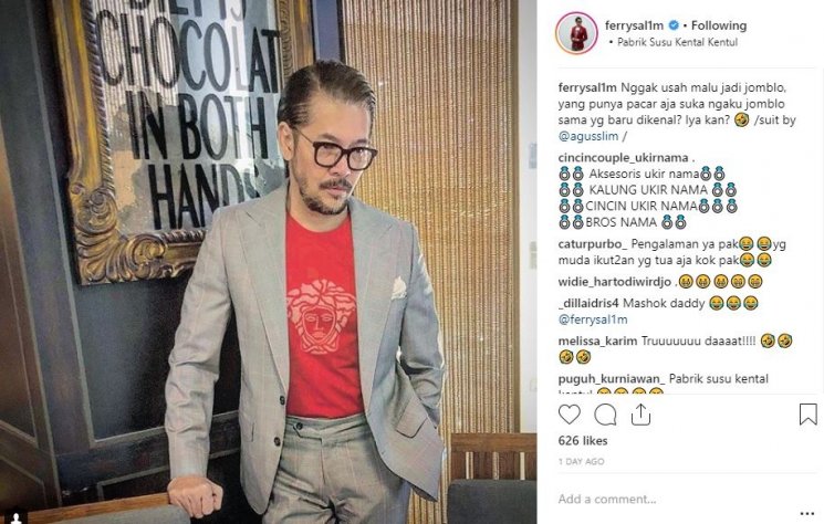 Ferry Salim. (Instagram/@ferrysal1m)