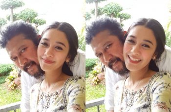 7 Bukti Naysilla Mirdad adalah Anak Papa yang Manja Banget
