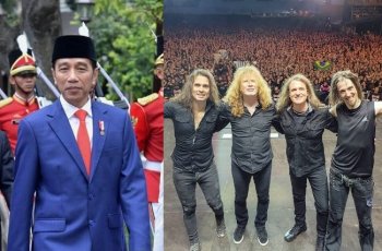 Megadeth Undang Presiden Jokowi ke Konsernya di Jogjarockarta