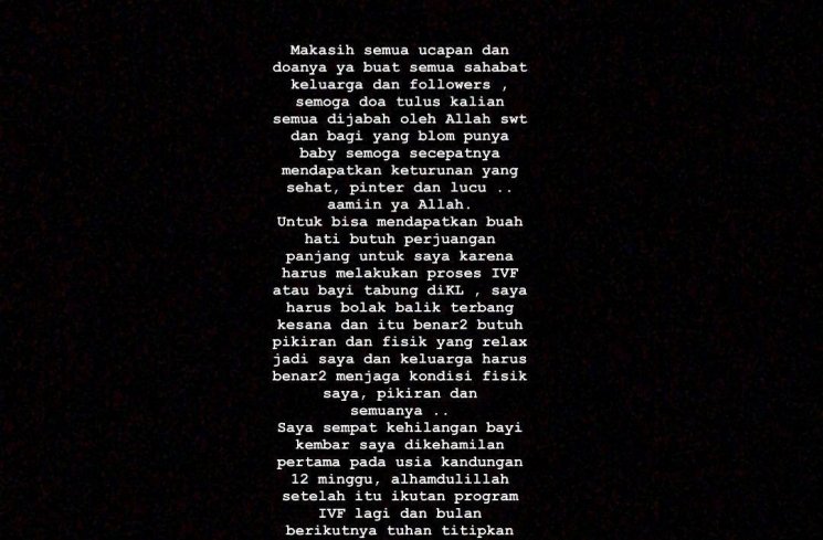 Bella Shofie punya anak (Instagram/@bellashofie5292)