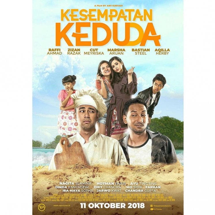 Poster film Kesempatan Keduda. (Instagram/@filmkesempatankeduda)