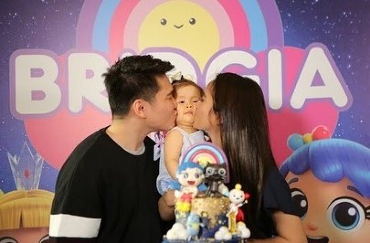 ulang tahun pertama anak Acha Septriasa, Brie (Instagram/@septriasaacha)