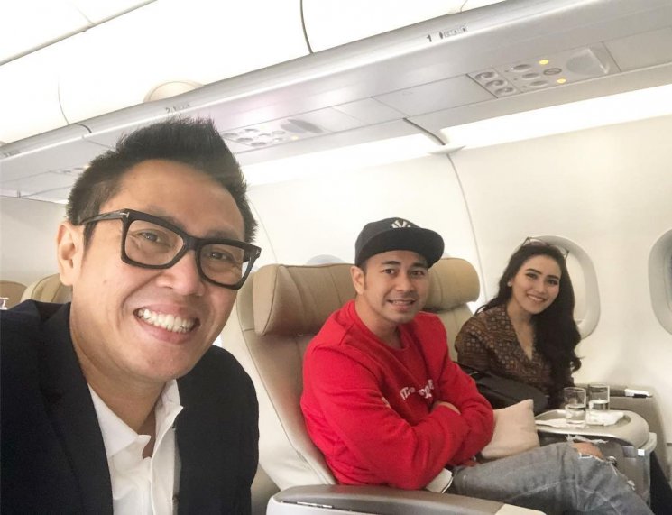 Eko Patrio, Raffi Ahmad dan Ayu Ting Ting. (Instagram/@ekopatriosuper_)