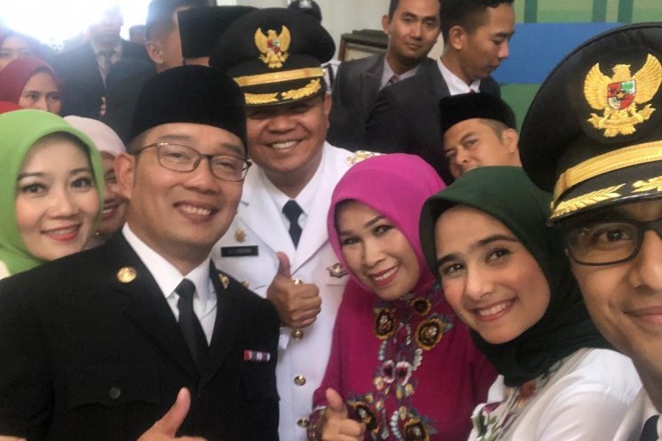 Hengky Kurniawan dilantik sebagai wakil bupati (Instagram/@hengkykurniawan)
