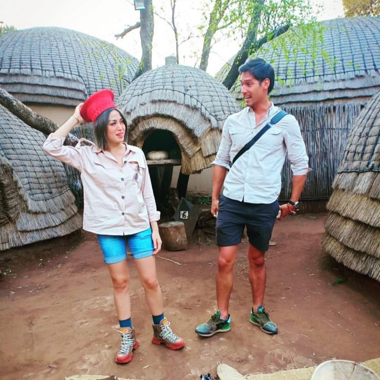 Jessica Iskandar dan Richard Kyle liburan di Afrika (Instagram/@ijedaricho.updates)