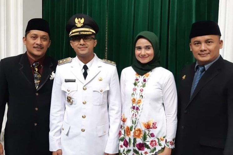 Hengky Kurniawan dilantik sebagai wakil bupati (Instagram/@hengkykurniawan)