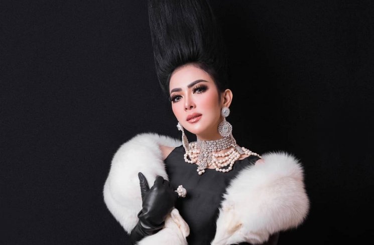 Syahrini. (Instagram/@riomotret)