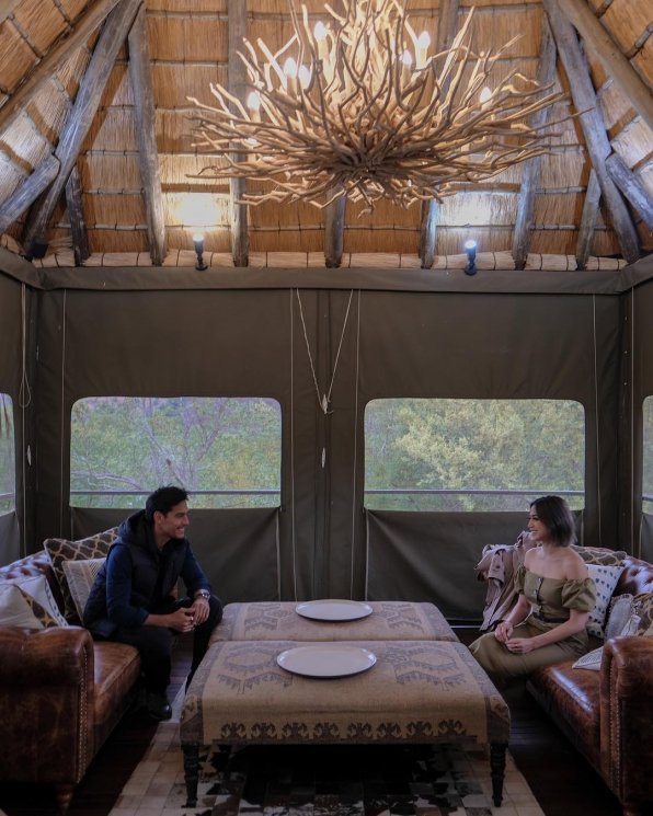 Jessica Iskandar dan Richard Kyle liburan di Afrika (Instagram/@ijedaricho.updates)