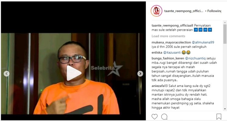 Sule (Instagram/@taante_reempong_officiaall)
