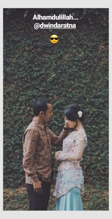 Furry Setya dan Dwinda Ratna. (Instagram/@furrysetya)