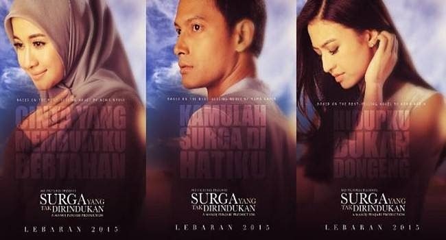 Poster film Surga Yang Tak Dirindukan. (Instagram/@albin1994)