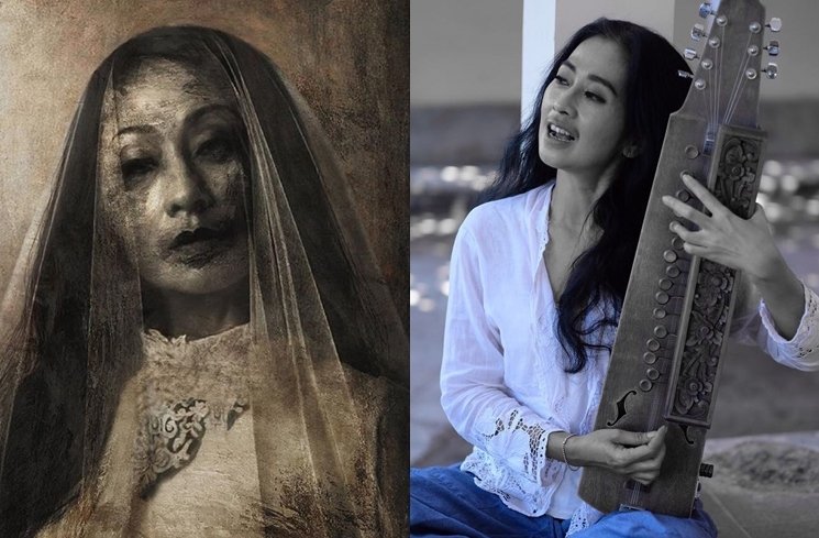 Ayu Laksmi memerankan ibu. (Kolase Instagram)