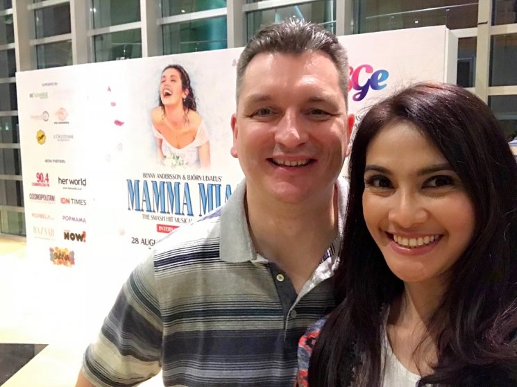 Maudy Koesnaedi dan Erik Meijer (Instagram/@maudykoesnaedi)