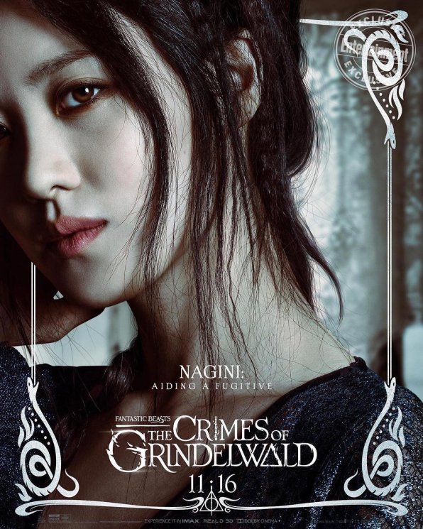 Poster Nagini. (Instagram/@claudiashkim)
