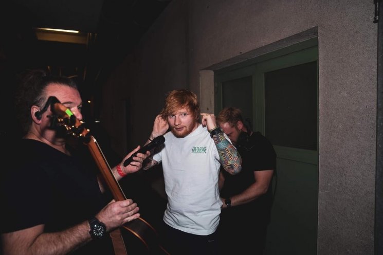Ed Sheeran. (Instagram/@teddysphotos)