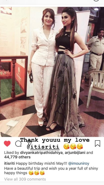 Mouni Roy ultah (Instagram/@imouniroy)