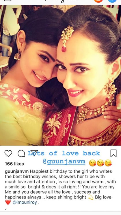 Mouni Roy ultah (Instagram/@imouniroy)