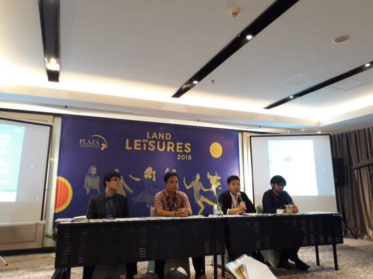 Press conference Land of Leisures di Hotel Grand Ambarrukmo (Matamata.com/Tinwarotul Fatonah)