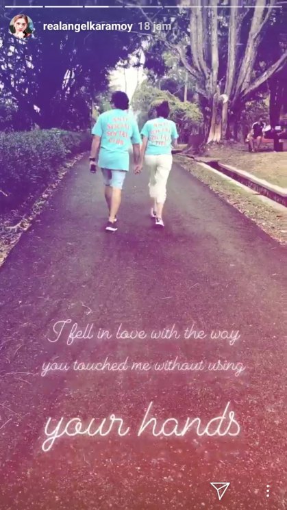Angel Karamoy dan Jose Purnomo (Instagram/@realangelkaramoy)