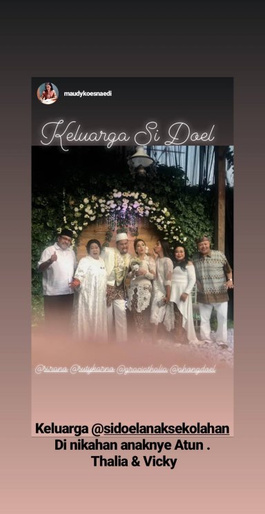 Keluarga Si Doel Anak Sekolahan (Instagram/@si.rano)