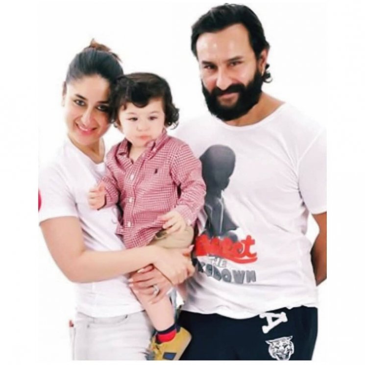 Kareena Kapoor, Saif Ali Khan dan Taimur (Instagram/@therealkareenakapoor)