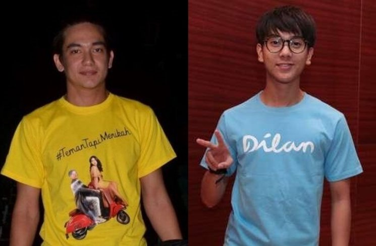 Adipati Dolken dan Iqbaal Ramadhan. (Kolase Suara.com/Wahyu Tri Laksono)