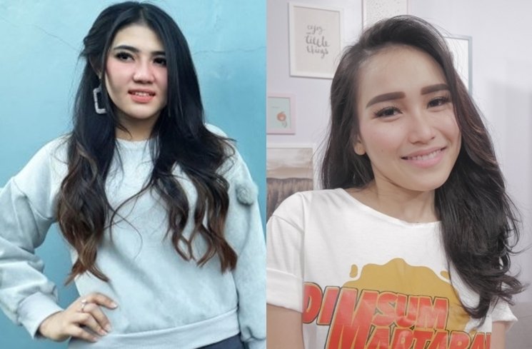 Via Vallen dan Ayu Ting Ting. (Kolase Suara.com/Dendi/Ismail)