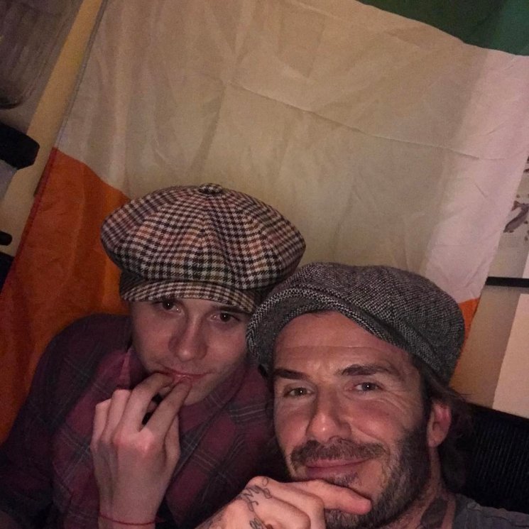 Brookly Beckham dan David Beckham. (Instagram/@davidbeckham)