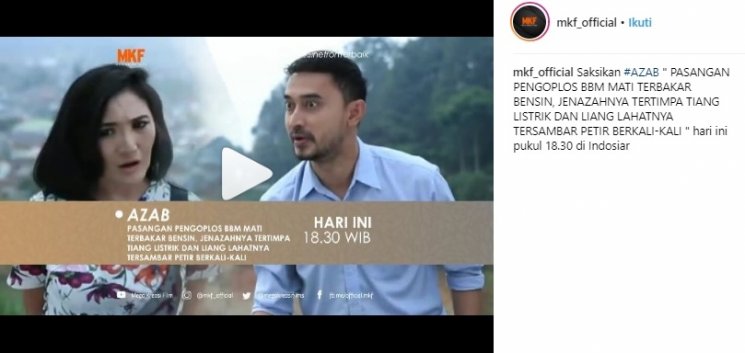 Judul sinetron viral. (Instagram/@mkf_official)