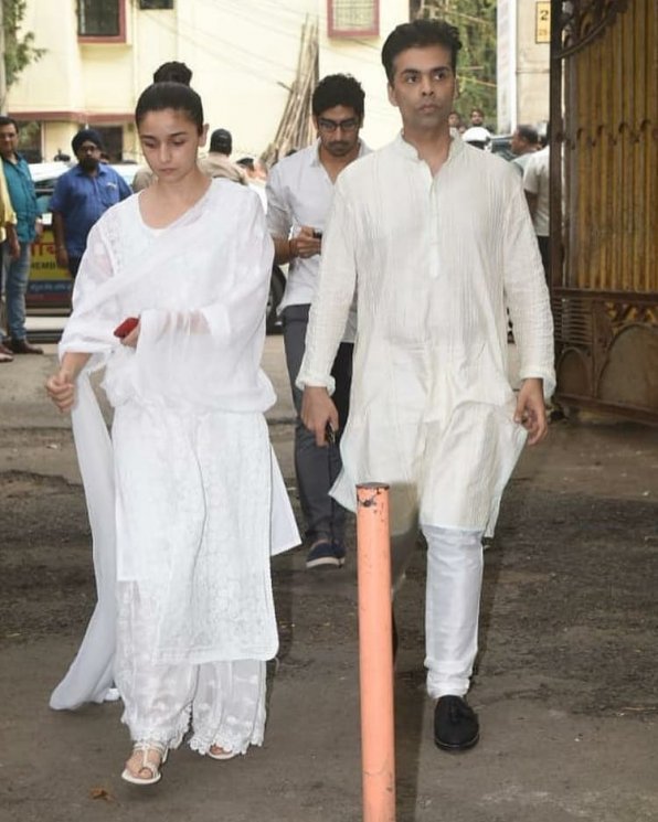 Alia Bhatt dan Karan Johar (Instagram/@peopleofbollywood)