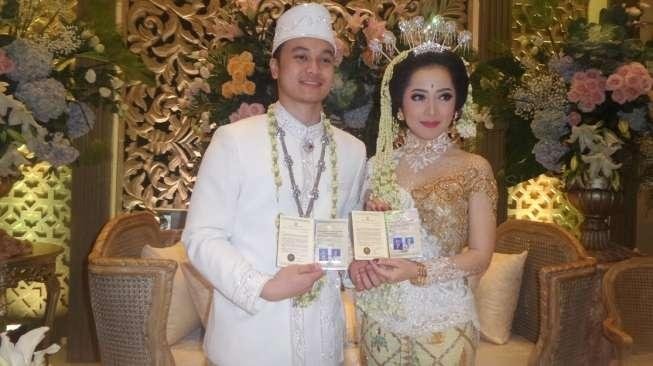 Karina Salim dan Aldy Primanda (Suara.com/Wahyu Tri Laksono)