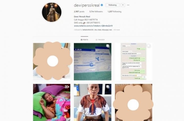 4 postingan Dewi Perssik tunjukkan bukti kebohongan ponakannya. (Instagram/dewiperssikreal)