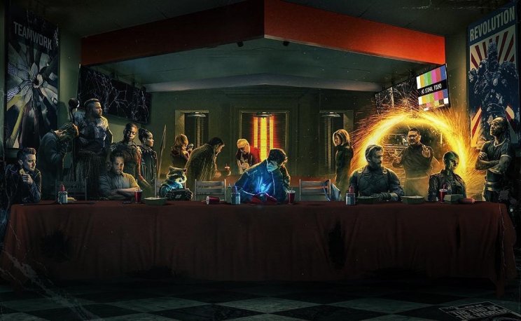 Avengers. (Instagram/@therussobrothers)