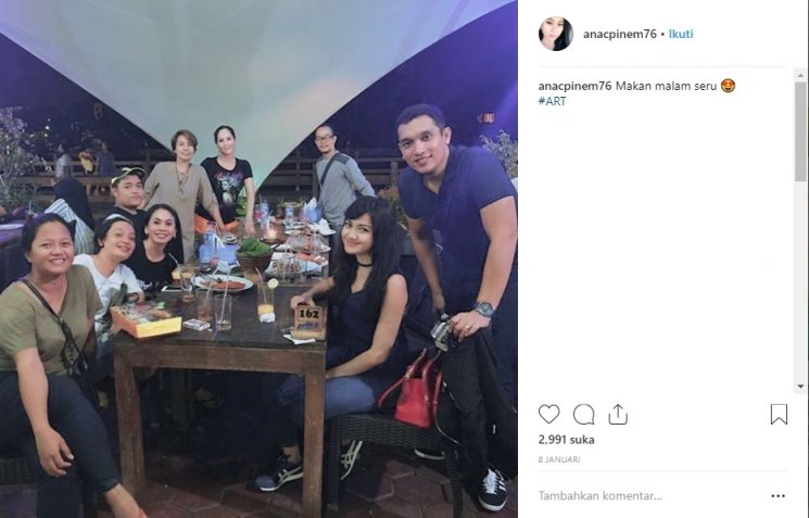 Ana Pinem di kehidupan nyata. (Instagram/@anacpinem76)