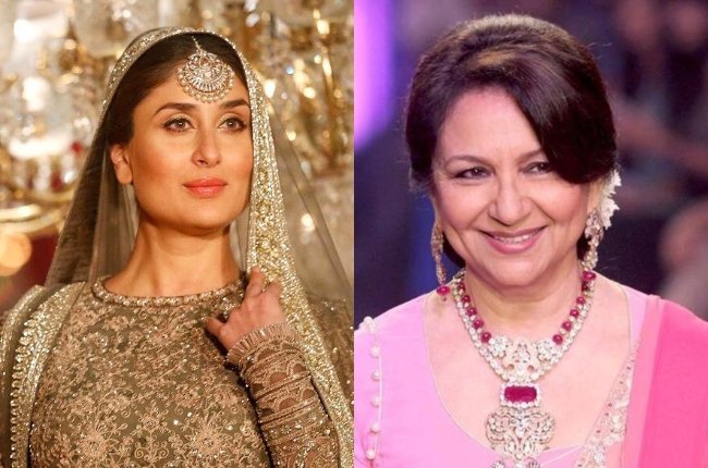 Kareena Kapoor dan Sharmila Tagore (Kolase Instagram/@kareena69/@sharmila_tagore1)