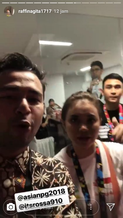 Raffi Ahmad bersama Rossa (Instagram/@raffinagita1717)