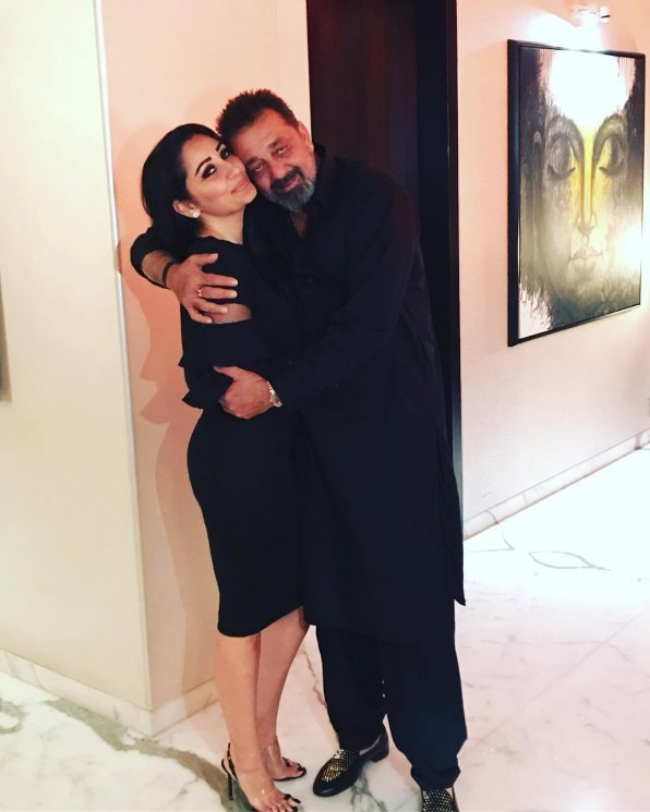 Maanayata Dutt dan Sanjay Dutt (Instagram/@maanayata)