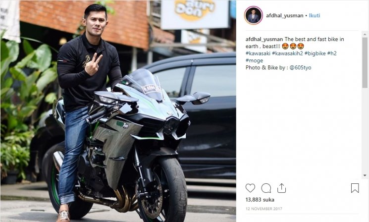 Afdhal Yusman. (Instagram/@afdhal_yusman)