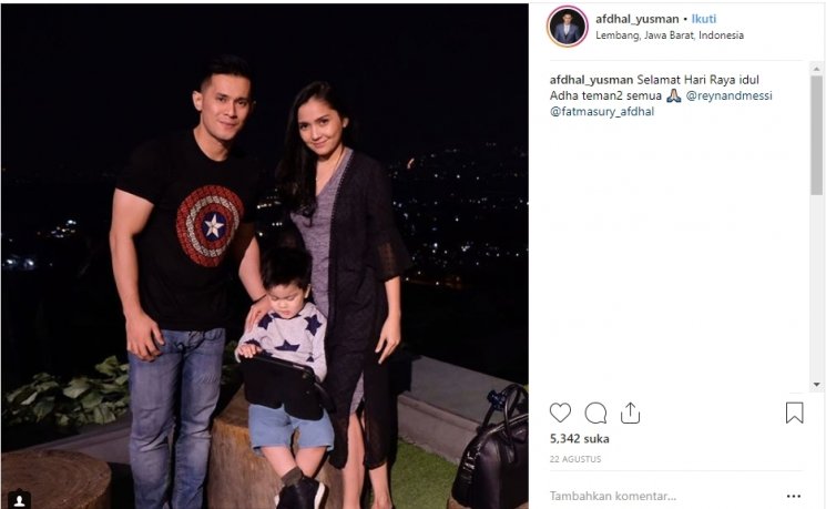 Afdhal Yusman. (Instagram/@afdhal_yusman)