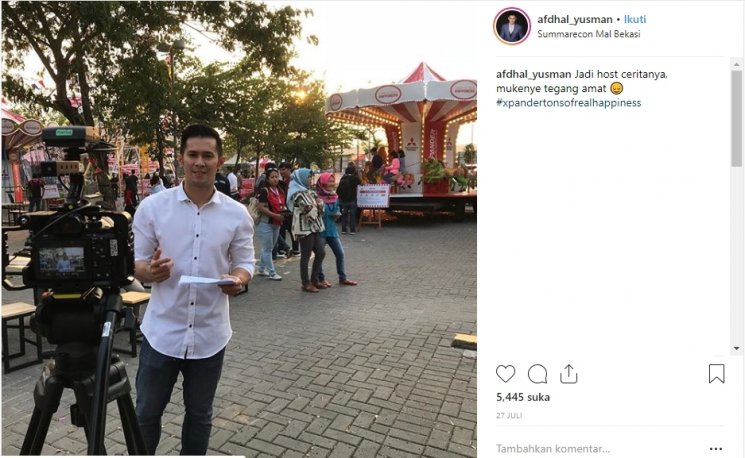 Afdhal Yusman. (Instagram/@afdhal_yusman)