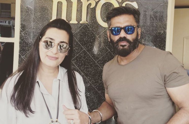 Mana Shetty dan Suniel Shetty  (Instagram/@suniel.shetty)