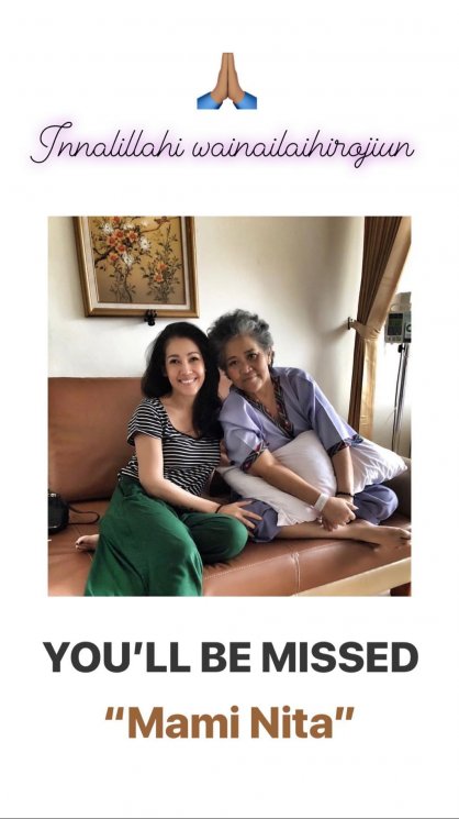 Mieke Amalia ungkapkan duka cita (Instagram/@mieke_amalia)
