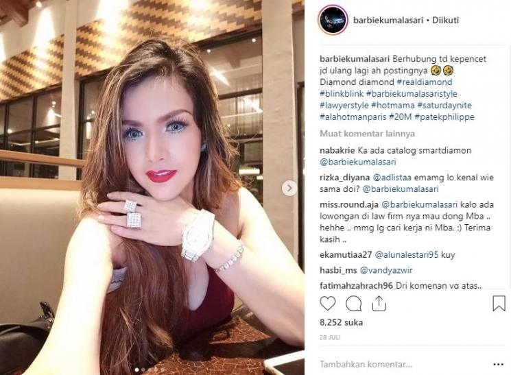 Instagram/@barbiekumalasari